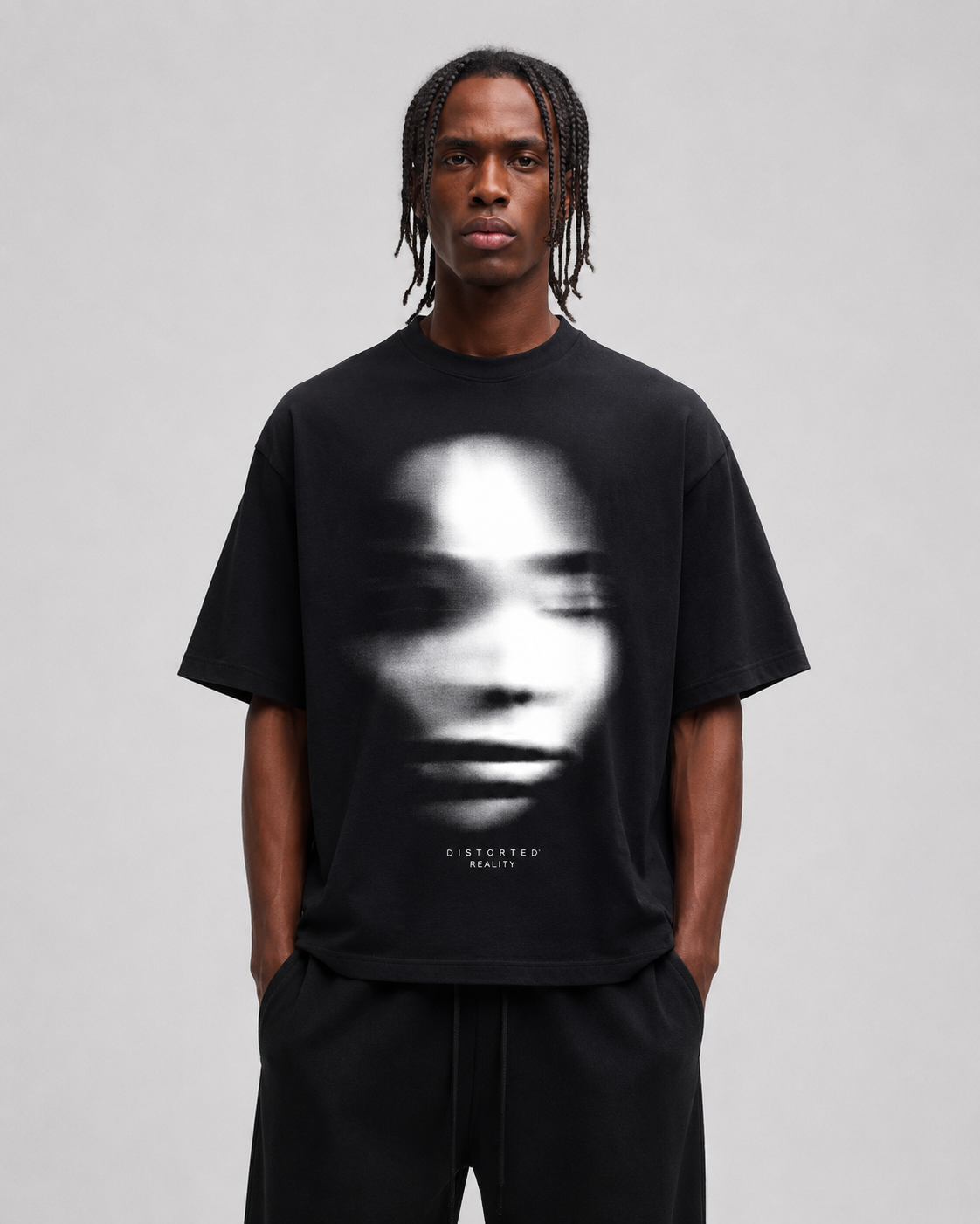 Blurred Face Graphic Tee