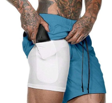 Pocket Compression Shorts front view