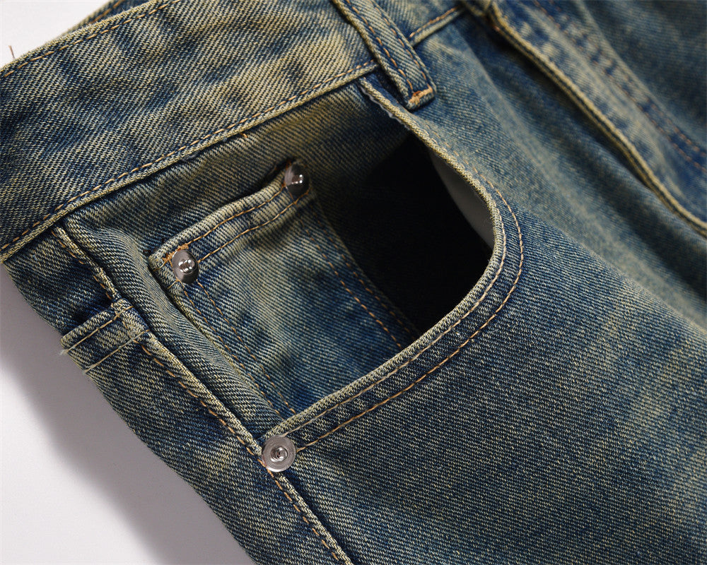 Utility Cargo Pocket Jeans