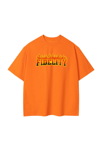 Flame Pure Cotton Casual Tee