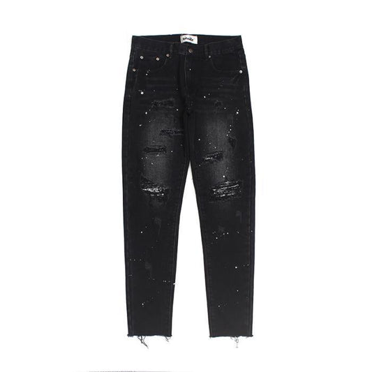 High Street Broken Jeans