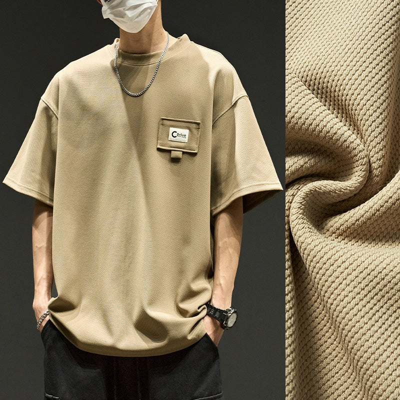 "C-Drive" Waffle Knit Tee