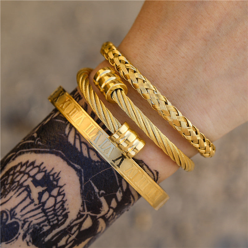 Roman Rope Bracelet Set