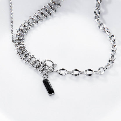 Novien Black Gem Necklace