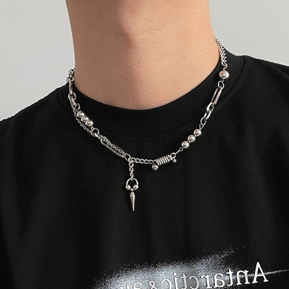 Novien Rivet Splicing Chain Necklace
