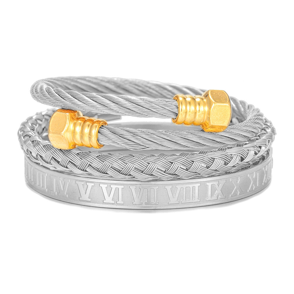 Roman Rope Bracelet Set