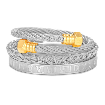 Roman Rope Bracelet Set