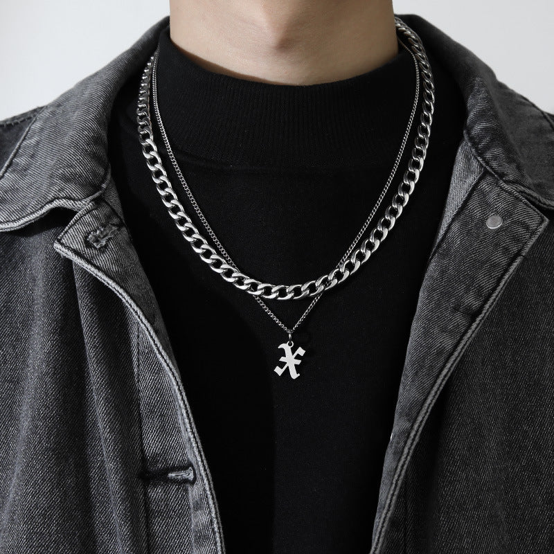 Letter Pendant Necklace