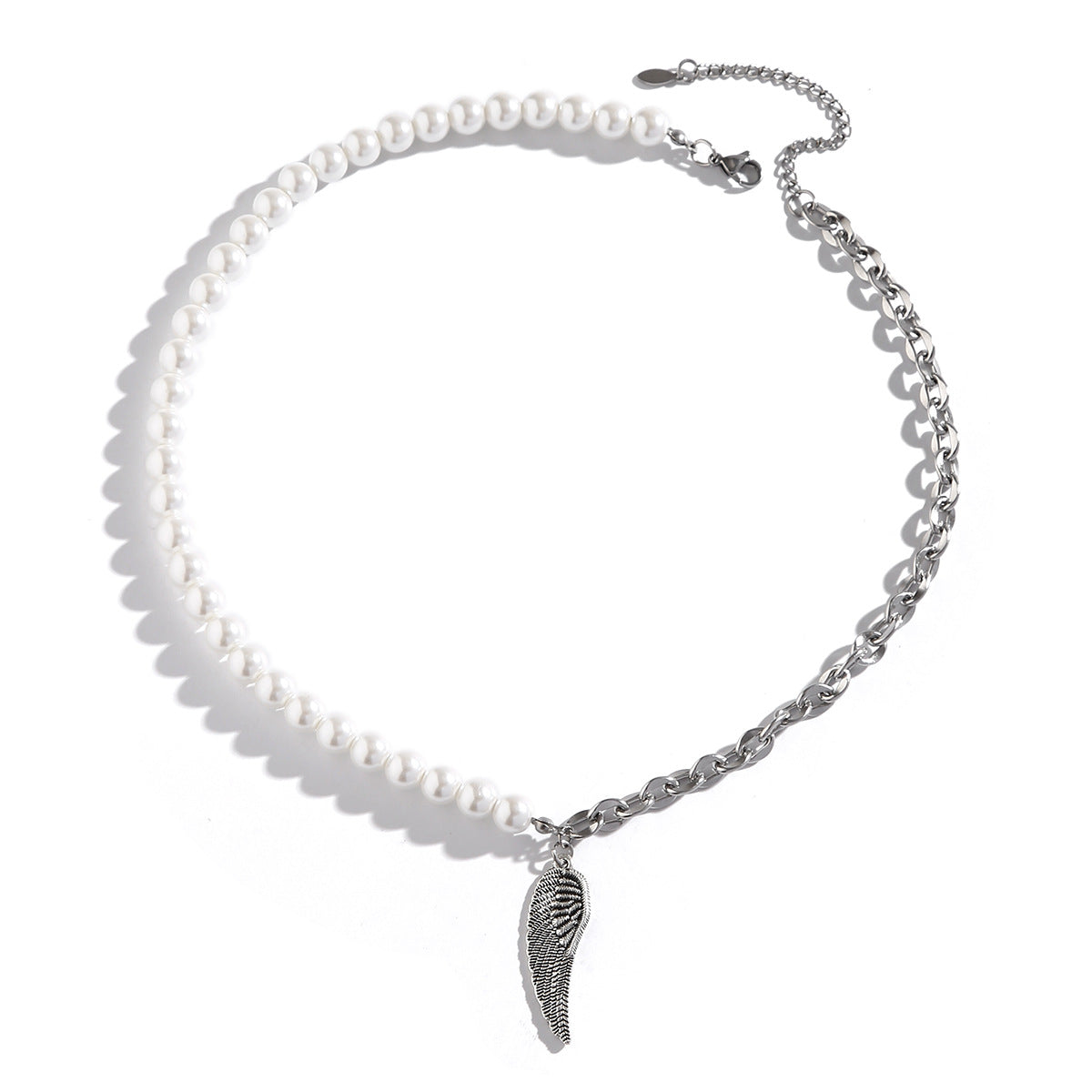 Pearl Stitch Necklace