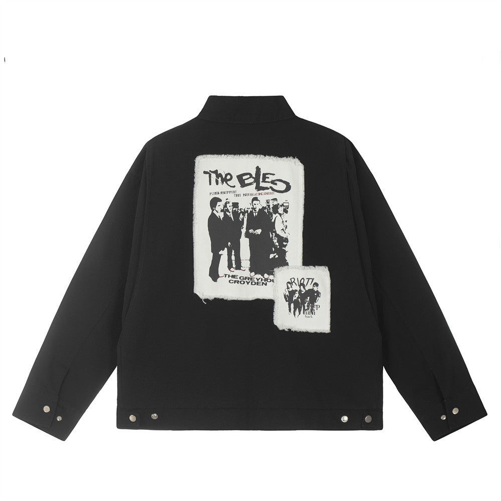 Vintage Snapshot Zip Jacket