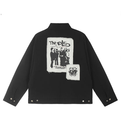 Vintage Snapshot Zip Jacket
