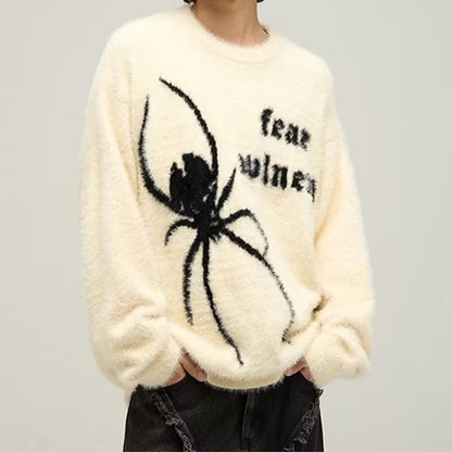 Spider Graphic Sweater