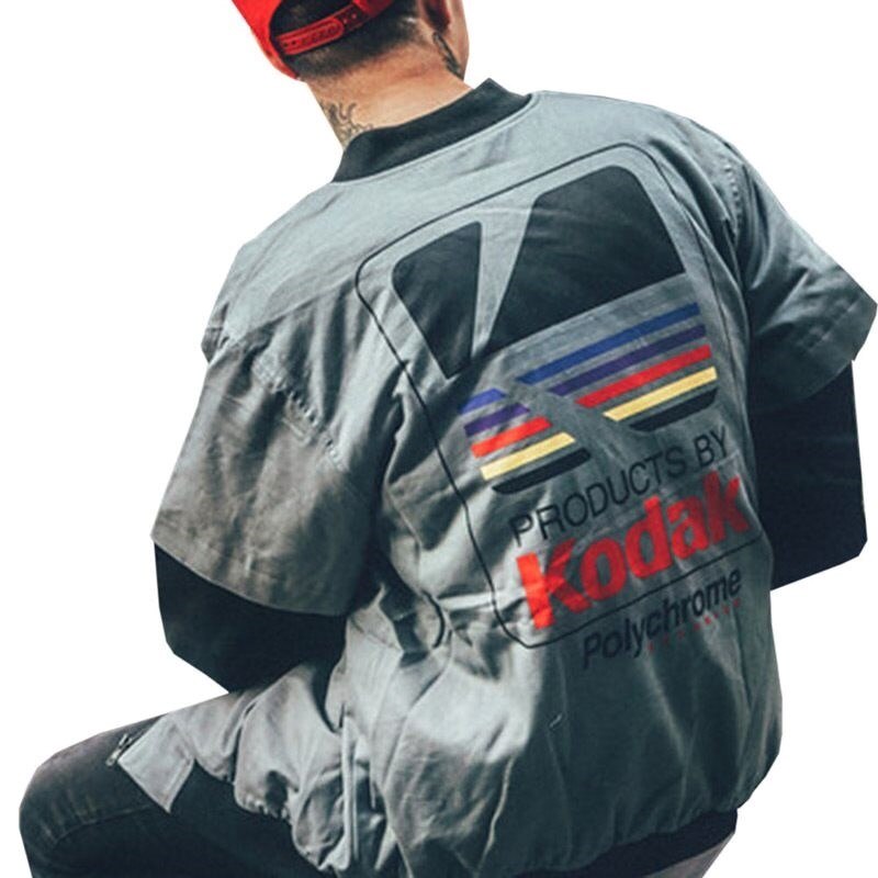 Graphic Varsity Jacket