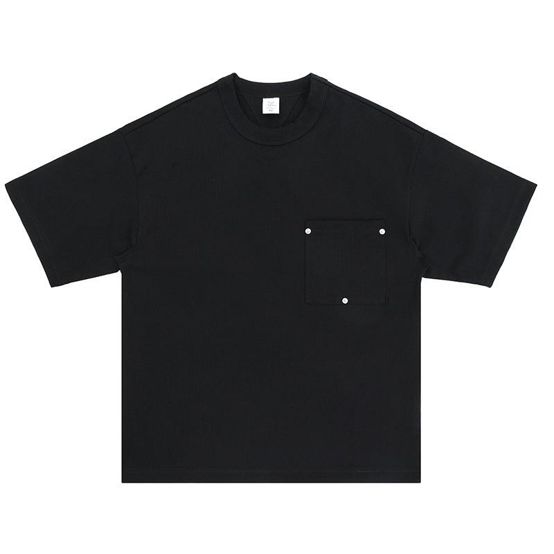 Triangle Patch Cotton Tee