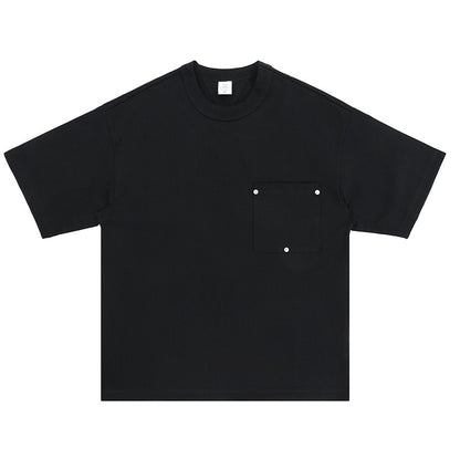 Triangle Patch Cotton Tee