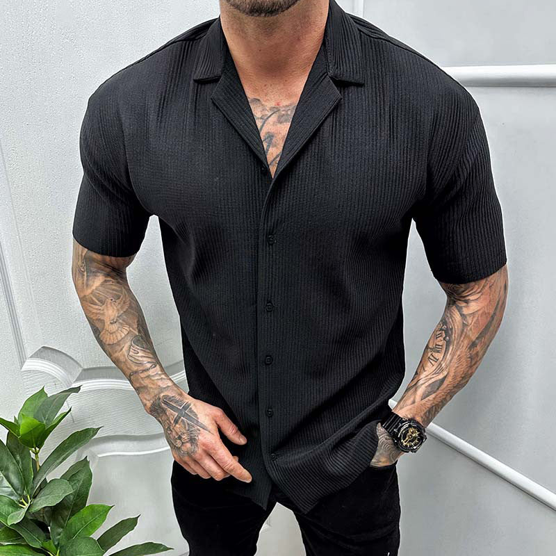 Short Sleeve Cardigan Shirt