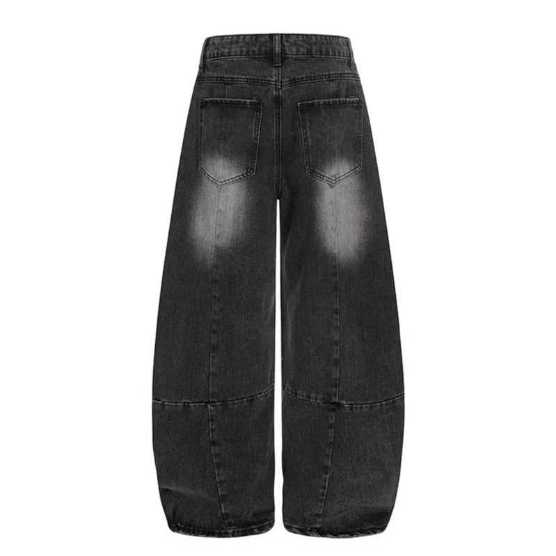 Vintage Ice Blue Wide Leg Jeans