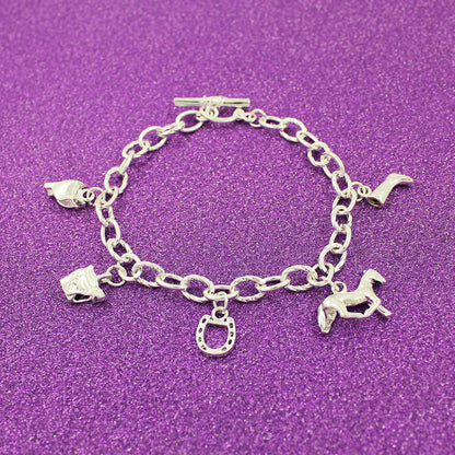Horse Charm Bracelet