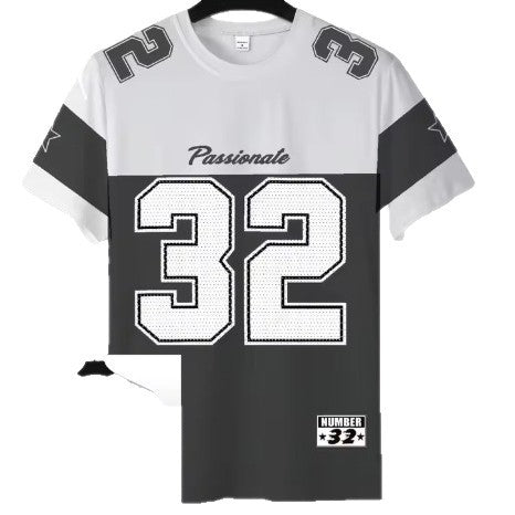 digital print casual sports t-shirt