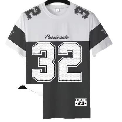 digital print casual sports t-shirt