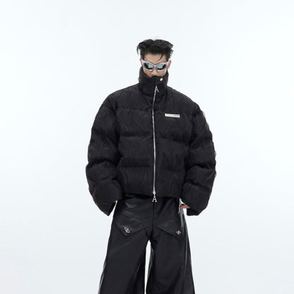 Pleated Puffer Jacket