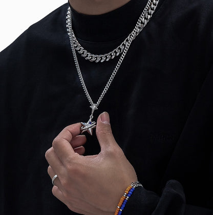 Star Hip Hop Pendant Necklace