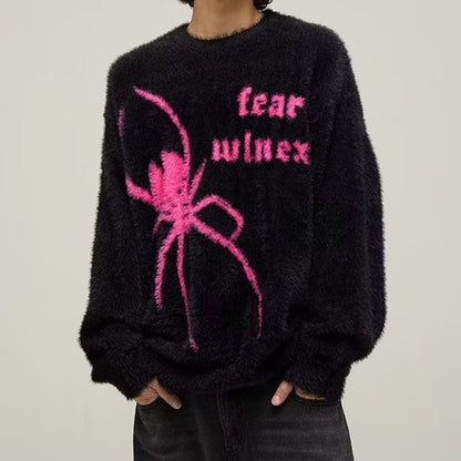 Spider Graphic Sweater