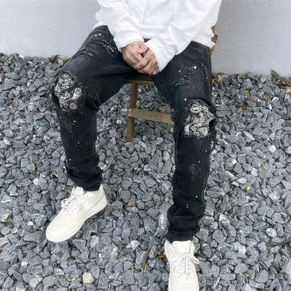 High Street Broken Jeans