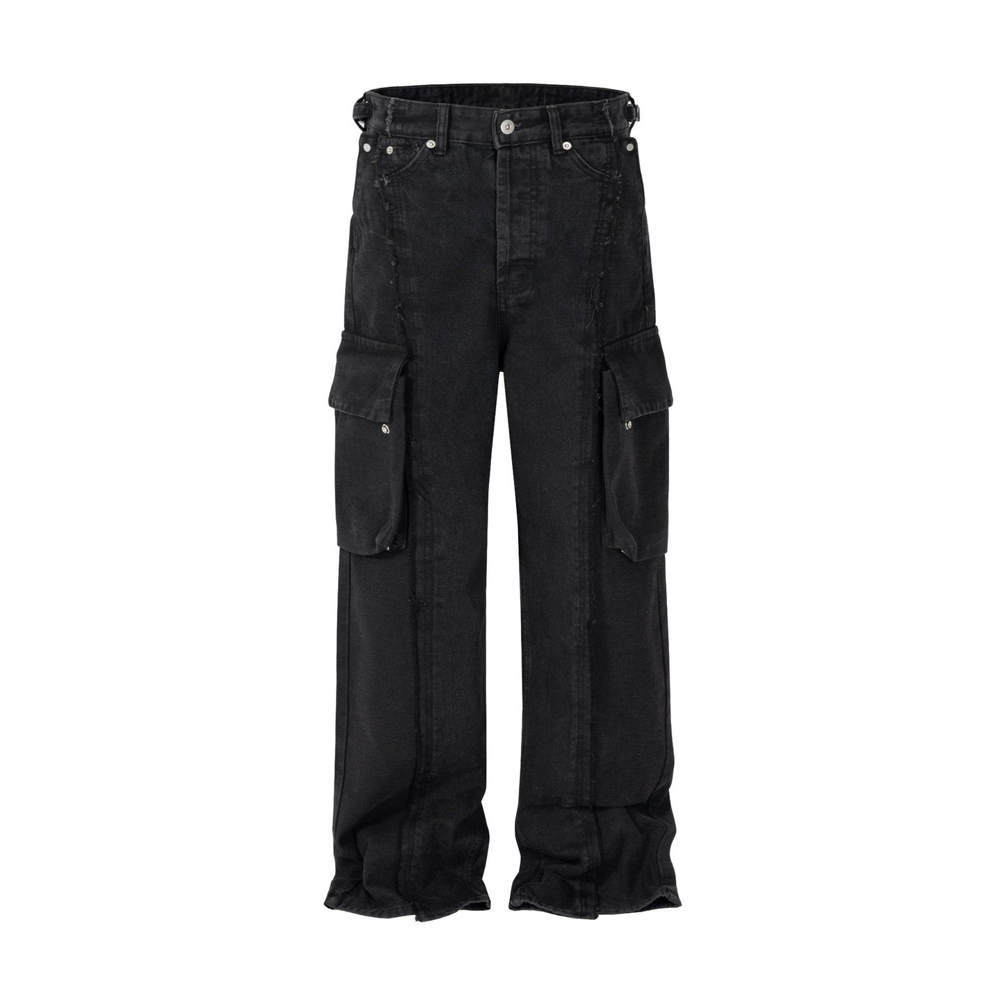 American Stitching Cargo Jeans
