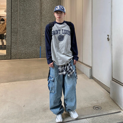 loose straight workwear jeans