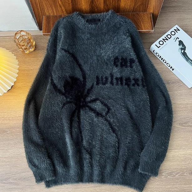 Spider Graphic Sweater