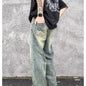 Vintage Wash Straight Jeans