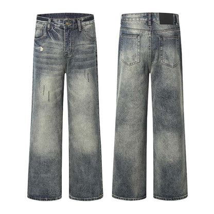Distressed Denim Jeans