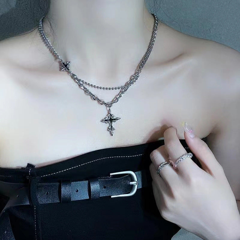 Cross Stitch Necklace