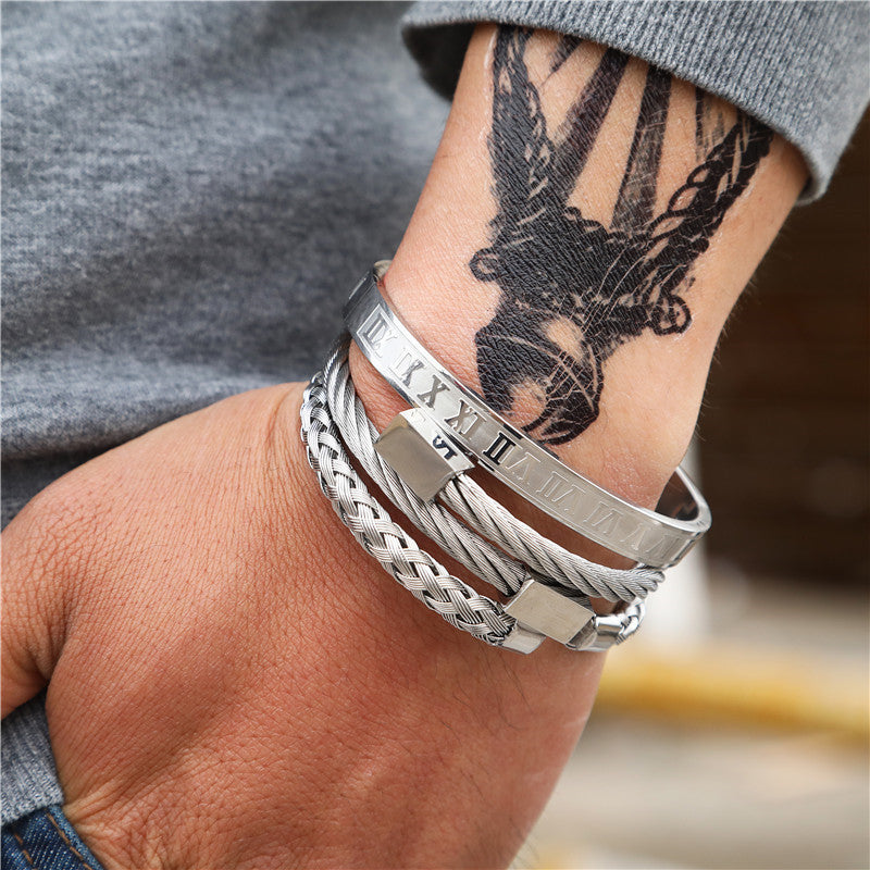 Roman Rope Bracelet Set