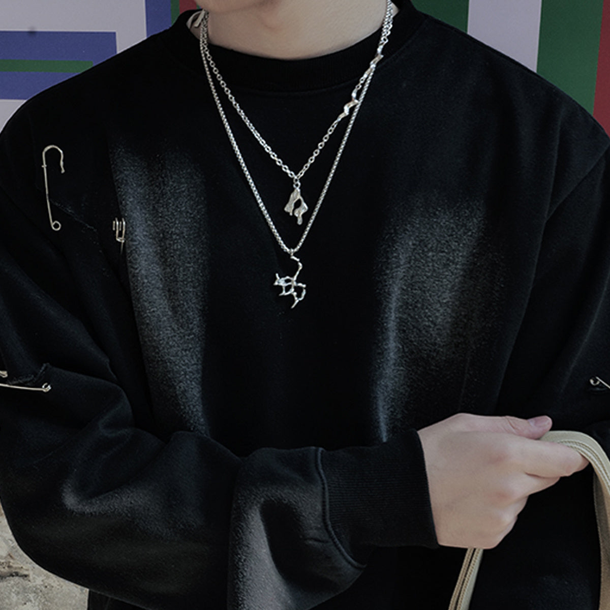 Pendant Titanium Steel Necklace