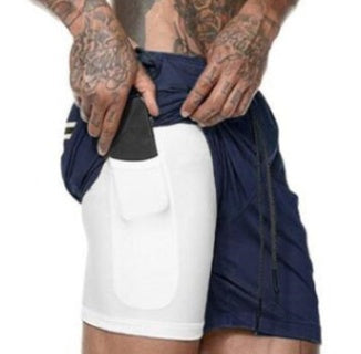 Pocket Compression Shorts front view