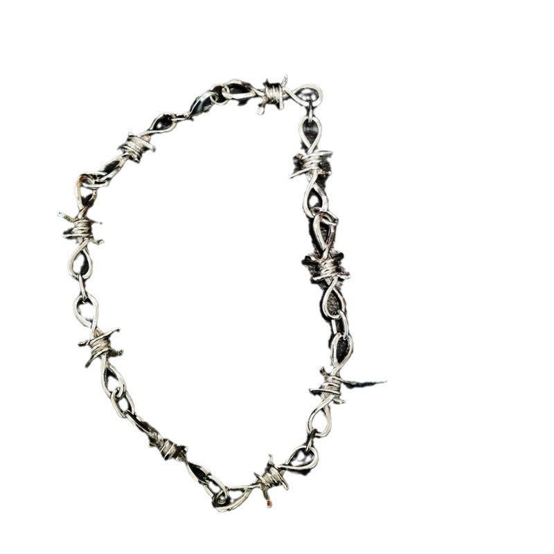 Thorn Zipper Necklace Bracelet