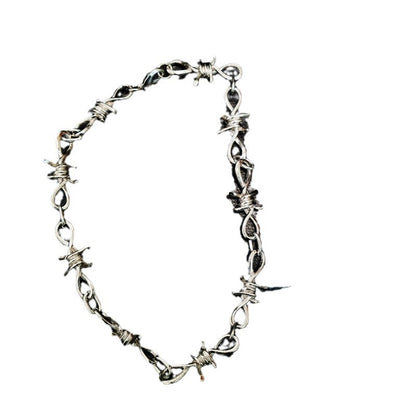 Thorn Zipper Necklace Bracelet