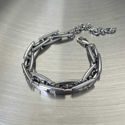 Titanium Steel Chain Link Bracelet
