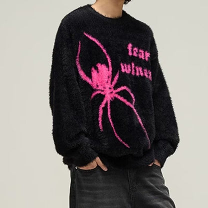 Spider Graphic Sweater