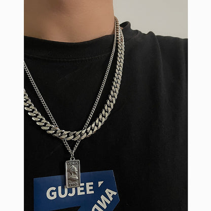 Queen Portrait Necklace