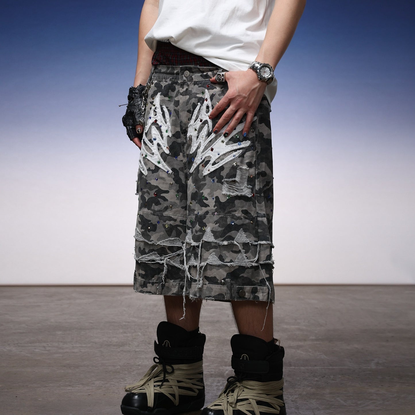 Urban Camo Tactical Jorts
