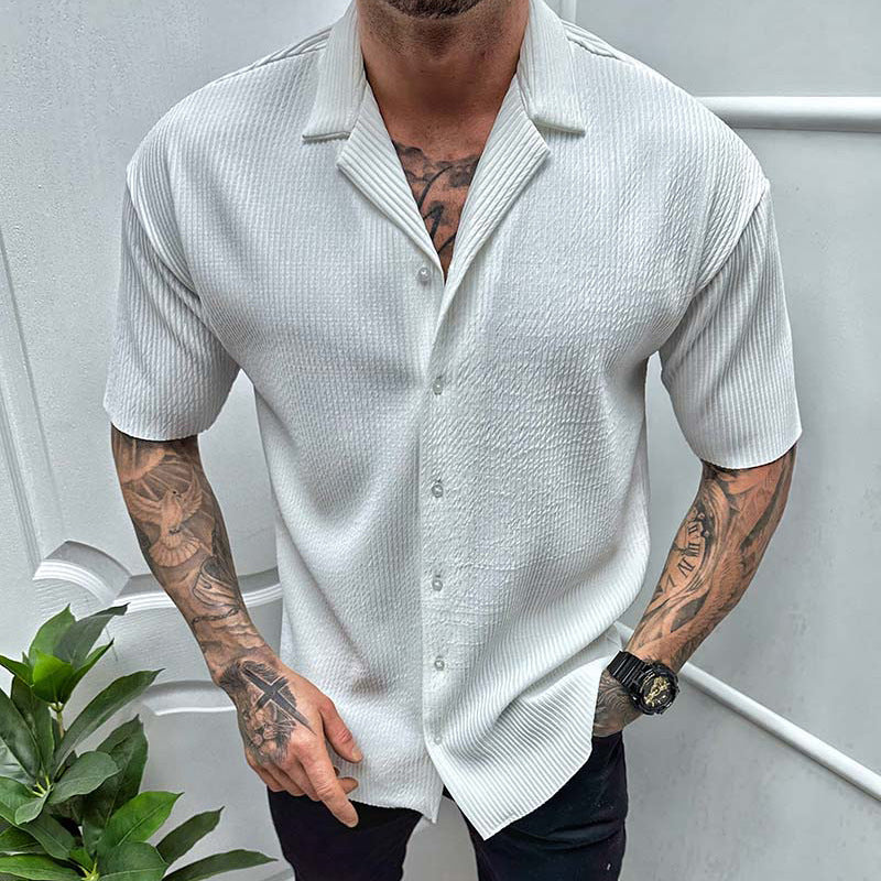 Short Sleeve Cardigan Shirt