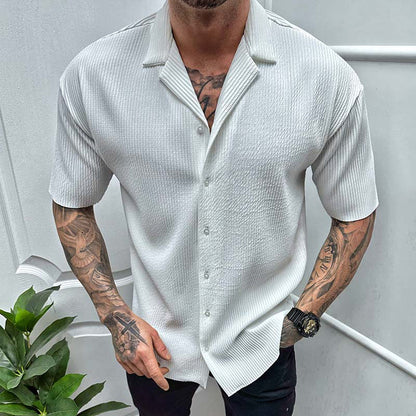 Short Sleeve Cardigan Shirt