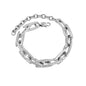 Titanium Steel Chain Link Bracelet