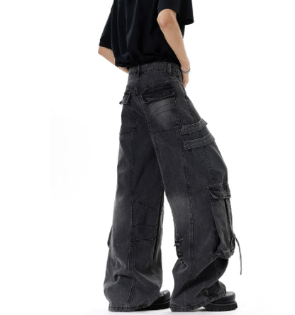Cargo Ribbon Jeans