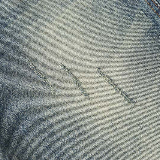 Distressed Denim Jeans