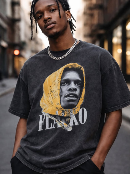 Washed Bandana Portrait Tee