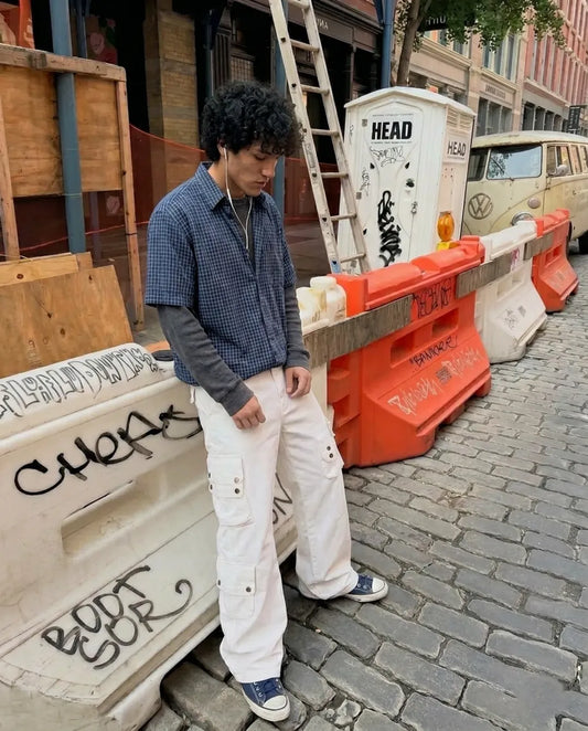 Retro Multi-Pocket Cargo Pants